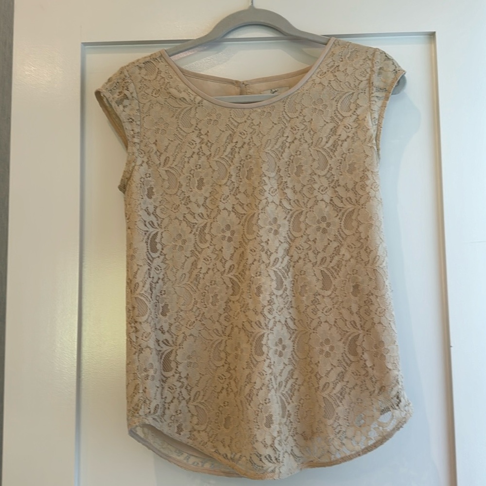 Joie lace blouse